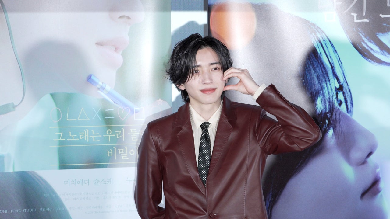 映画「君が最後に遺した歌」韓国メディア向け記者会見にのぞんだ道枝駿佑さん３