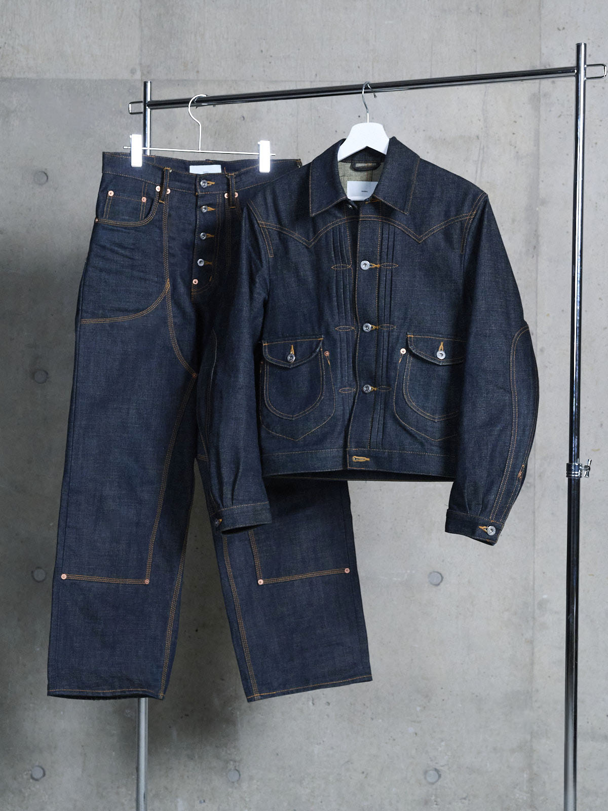 シュガーヒル　デニムセットアップ　全体