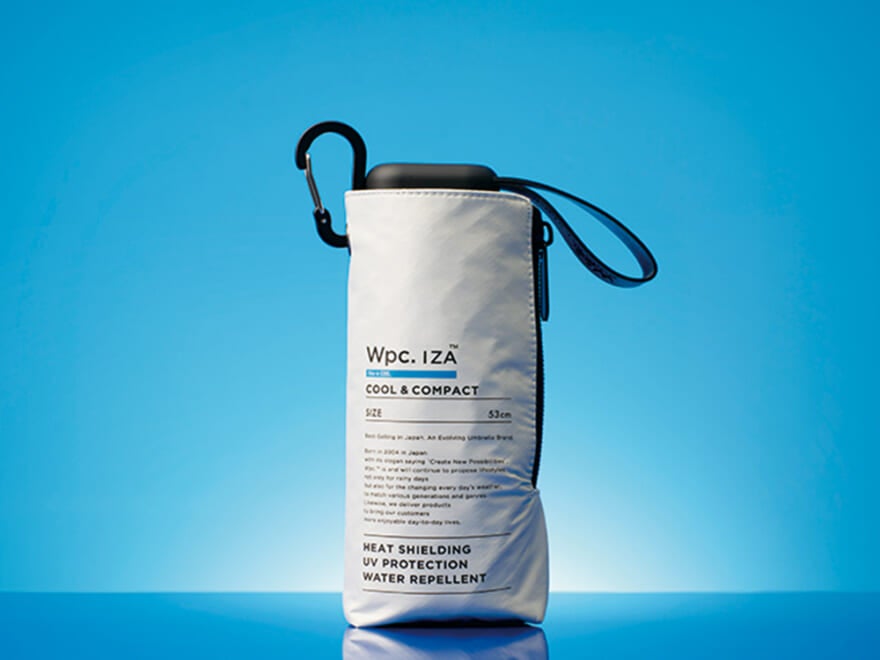 猛暑の夏に高機能日傘の準備を! 人気ブランド「Wpc. IZA」が放つ新モデルは、UV対策だけじゃない“涼しさ”が手に入る1本