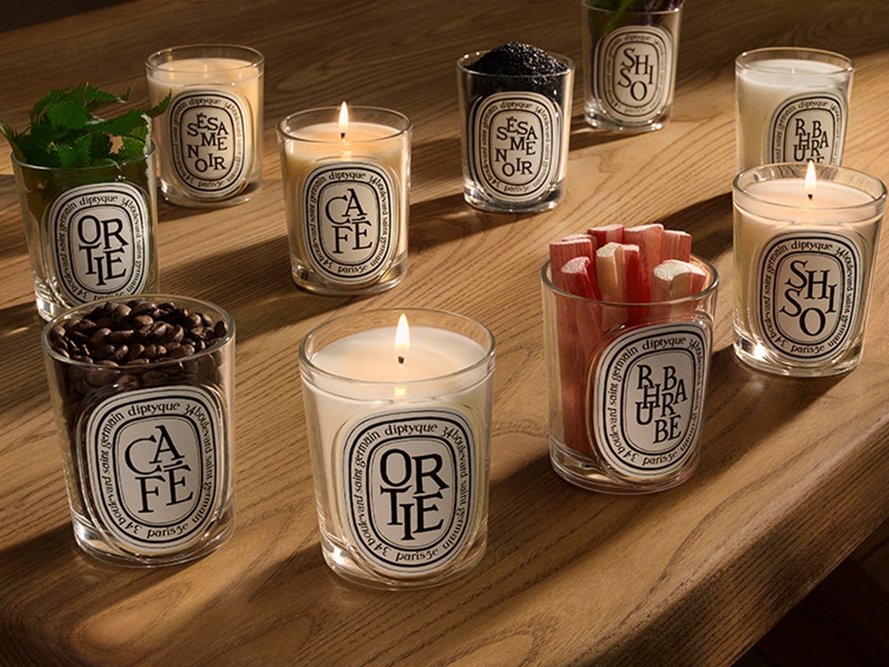 シソの香りも！Diptyque（ディプティック）の名作キャンドルが次のフェーズへ。新たな香り５種が加わり、ガラス容器が美しくアップデート。初のリフィルも