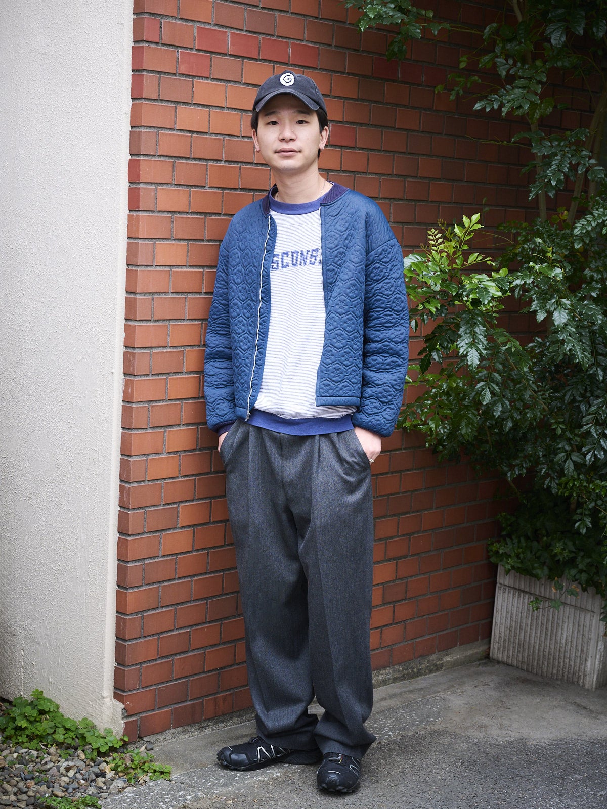 アパレルショップスタッフ・鈴木さん　サロモンのお洒落な着こなし