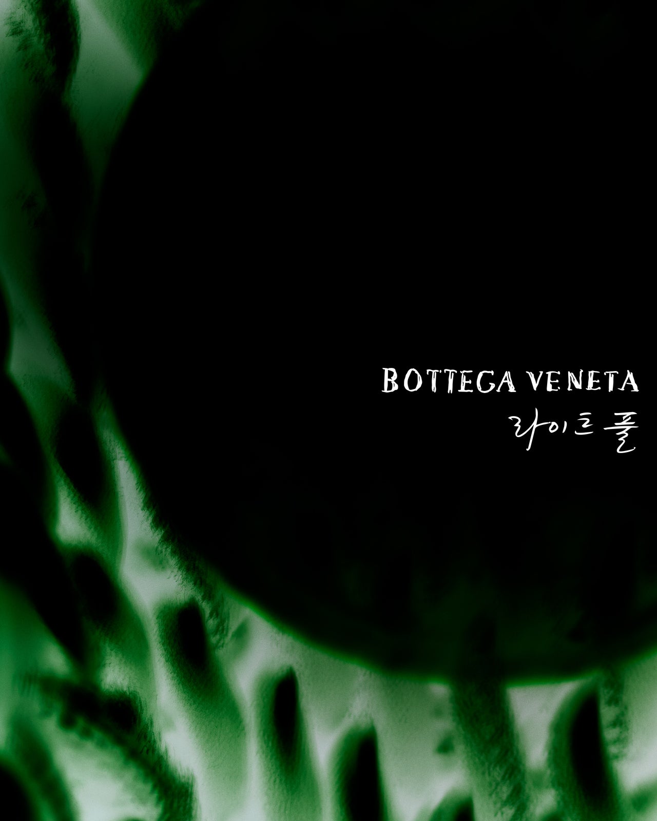 ボッテガ・ヴェネタ ミラノデザインウィーク イ・カンホ コラボレーション ビジュアル　イメージビジュアル２