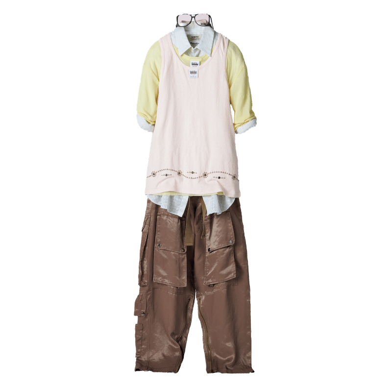 DAIRIKUのサングラス、タンクトップ、ロンＴ、シャツ、パンツ