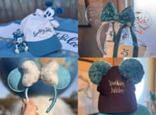 【東京ディズニーシー】25周年限定カチューシャ＆かぶりもの7品！ジュビリーブルーやダッフィーのアイテムが新登場