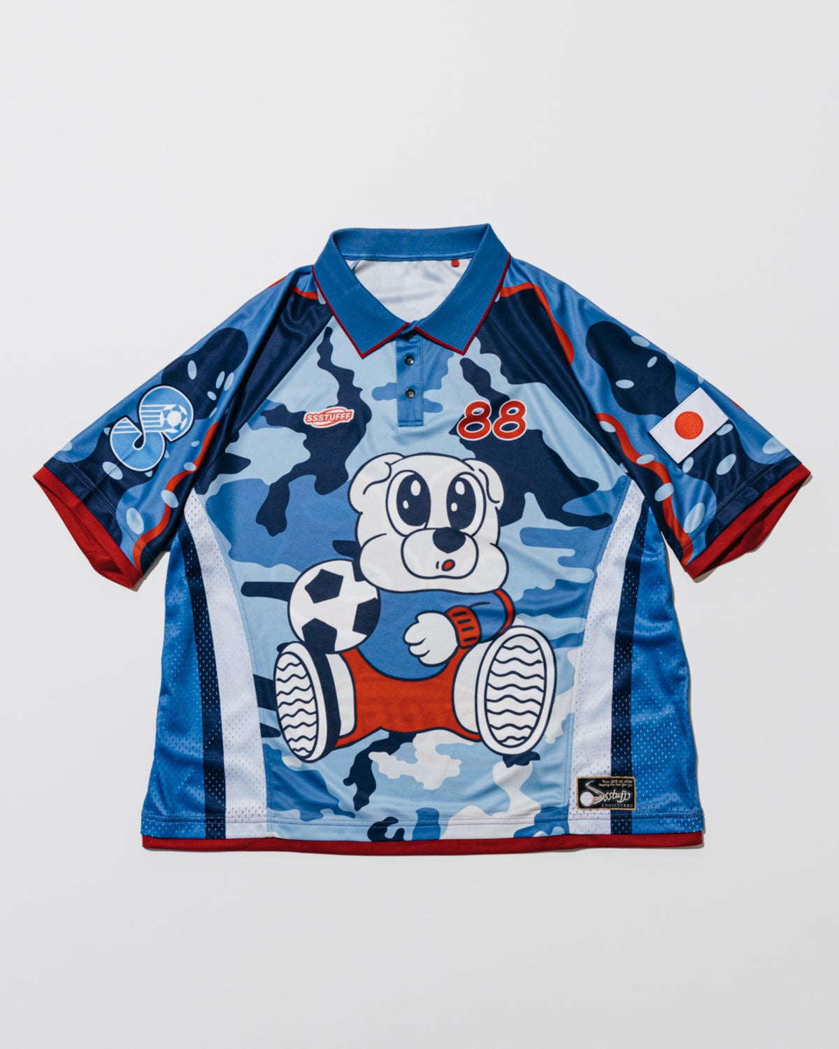 SSSTUFFF × FUTURE ARCHIVE アイテム名:『フットボールシャツ』 1