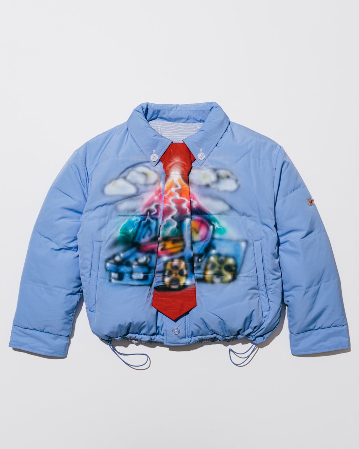 SSSTUFFF × Alehsy Lambo × FUTURE ARCHIVE アイテム名:『パッファーシャツ』 2