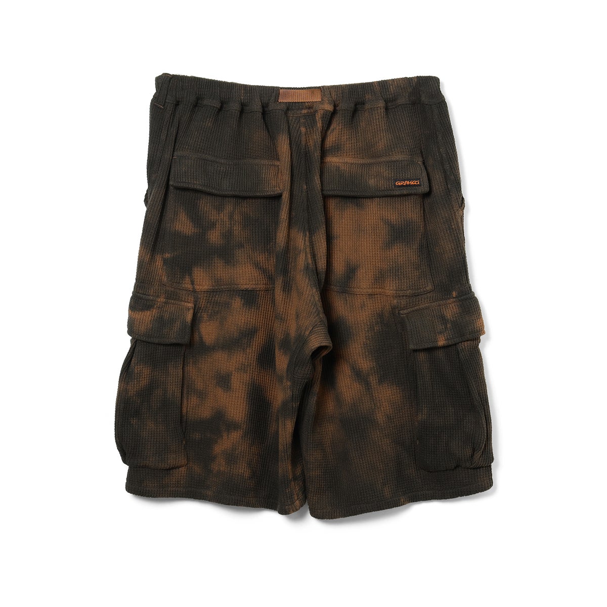 「BEAMS」&times;「Gramicci」 ワッフルカーゴショーツ D.BROWN&times;GREEN　　２