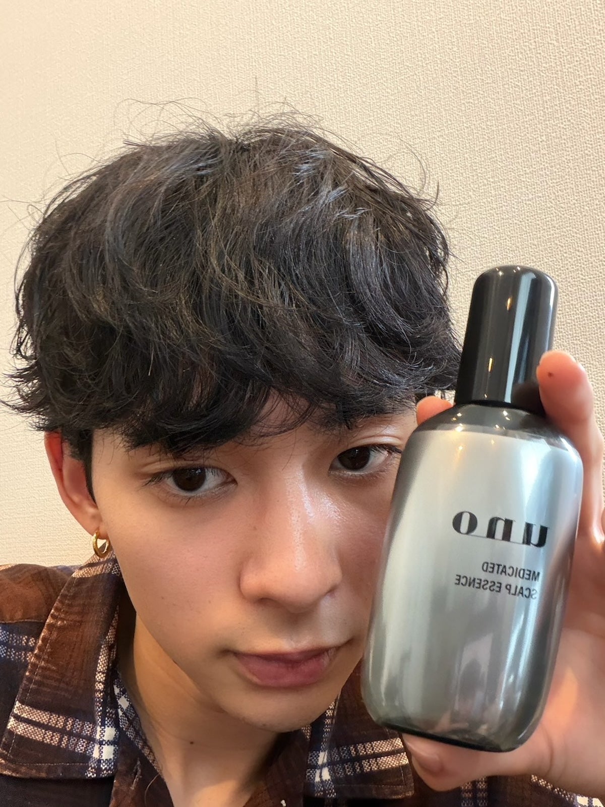 uno薬用スカルプエッセンス　メンズノンノモデル松井