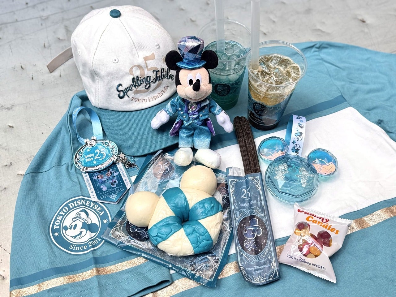 東京ディズニーシー25周年&ldquo;スパークリング・ジュビリー&rdquo;食べ歩きフード集合