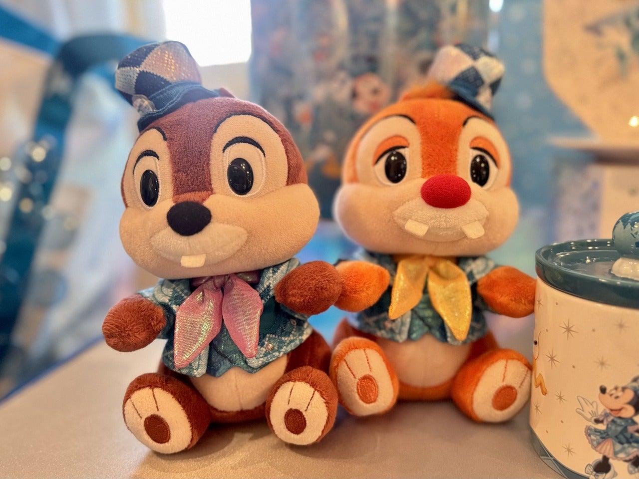 ディズニーシー25種年グッズ「チップとデールぬいぐるみ」