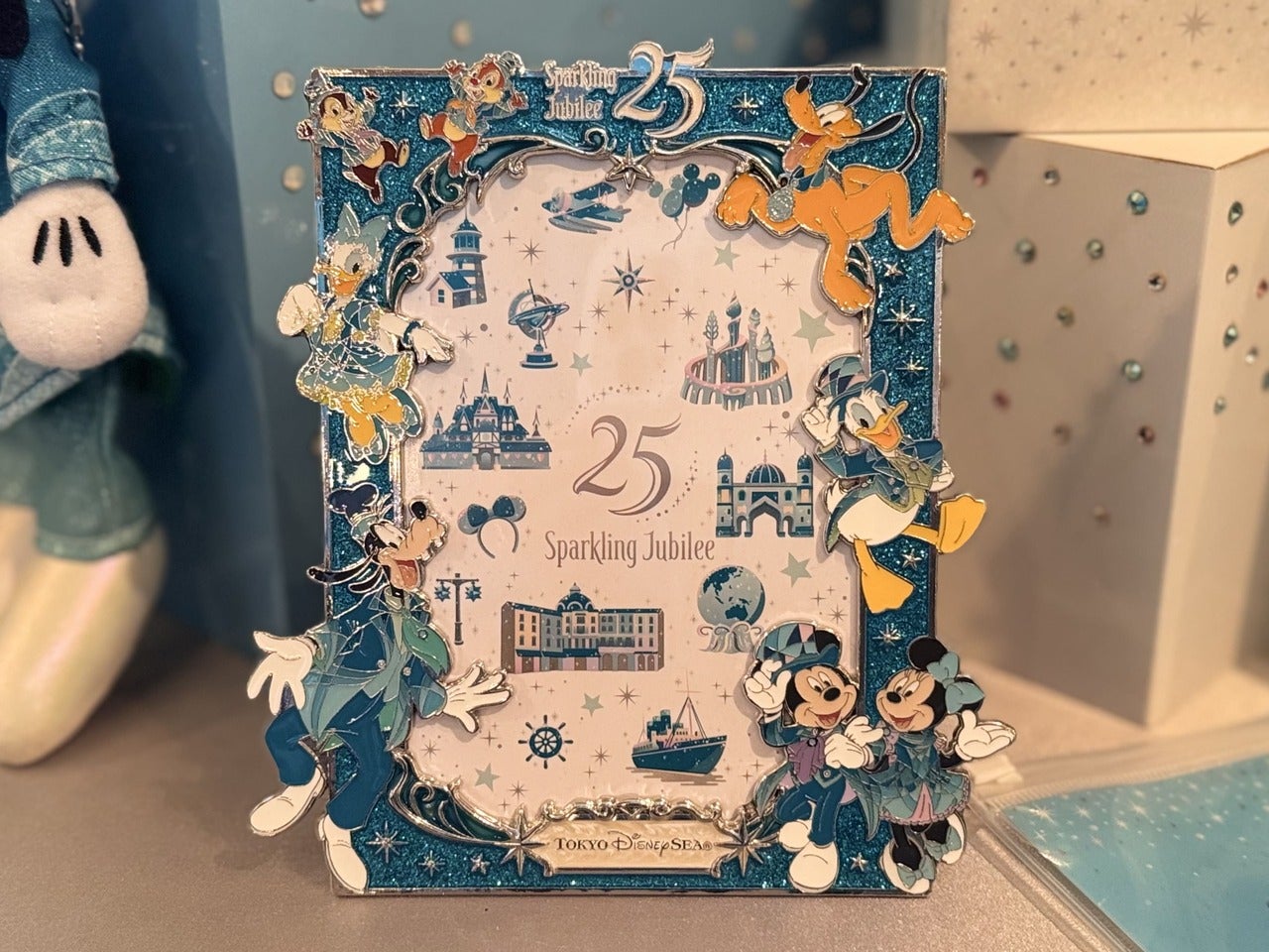 ディズニーシー25種年グッズ「フォトスタンド」