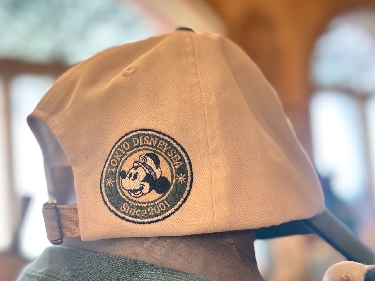 東京ディズニーシー25周年グッズ・キャップ２