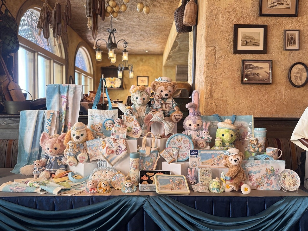 ディズニーシー25周年ダッフィー＆フレンズ集合