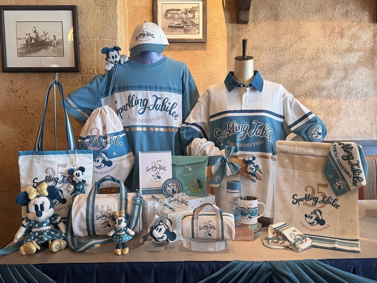 ディズニーシー25種年グッズ集合別パターン