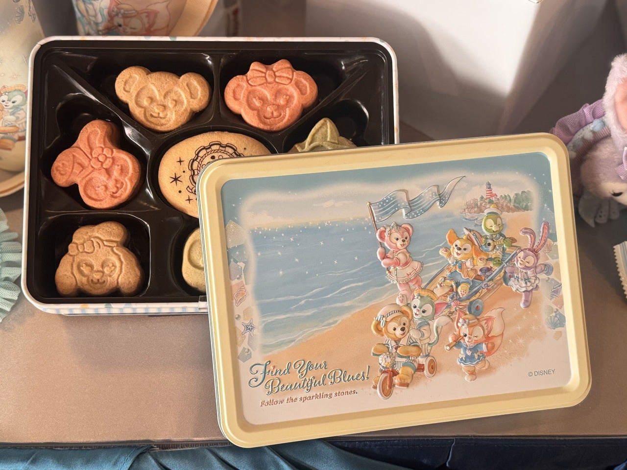 ダッフィー＆フレンズのファインド・ユア・ビューティフル・ブルー！アソーテッド・クッキー