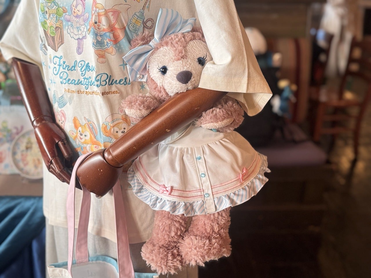 ダッフィー＆フレンズのファインド・ユア・ビューティフル・ブルー！「ぬいぐるみコスチューム」