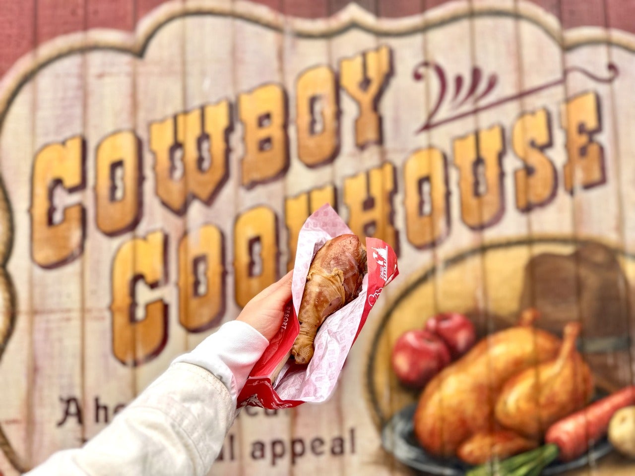 東京ディズニーシー食べ歩き「スモークターキーレッグ」