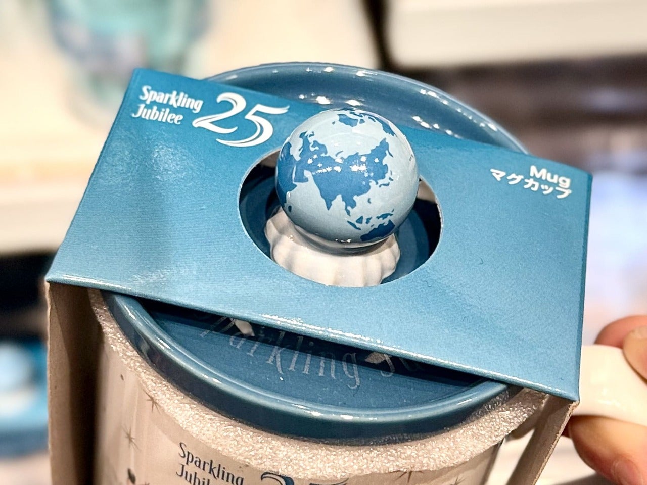 ディズニーシー25周年お土産・グッズ「マグカップ」ふた