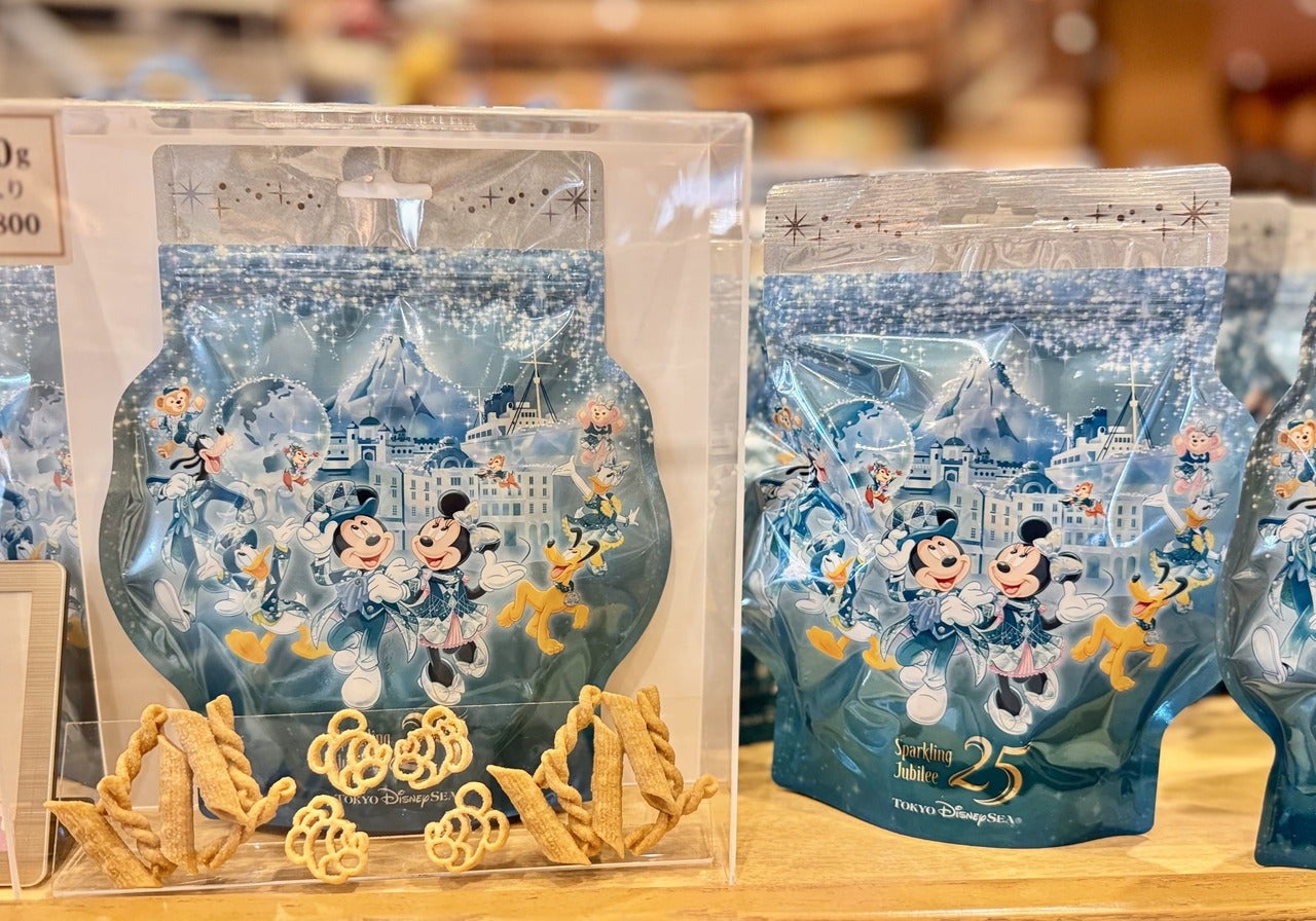 ディズニーシー25周年お土産「パスタスナック」
