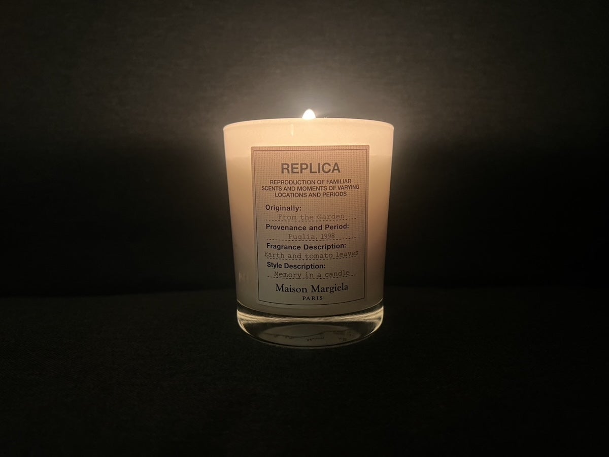 メゾン マルジェラ 「レプリカ」 フレグランス 「レプリカ キャンドル フロム ザ ガーデン」　愛用私物
