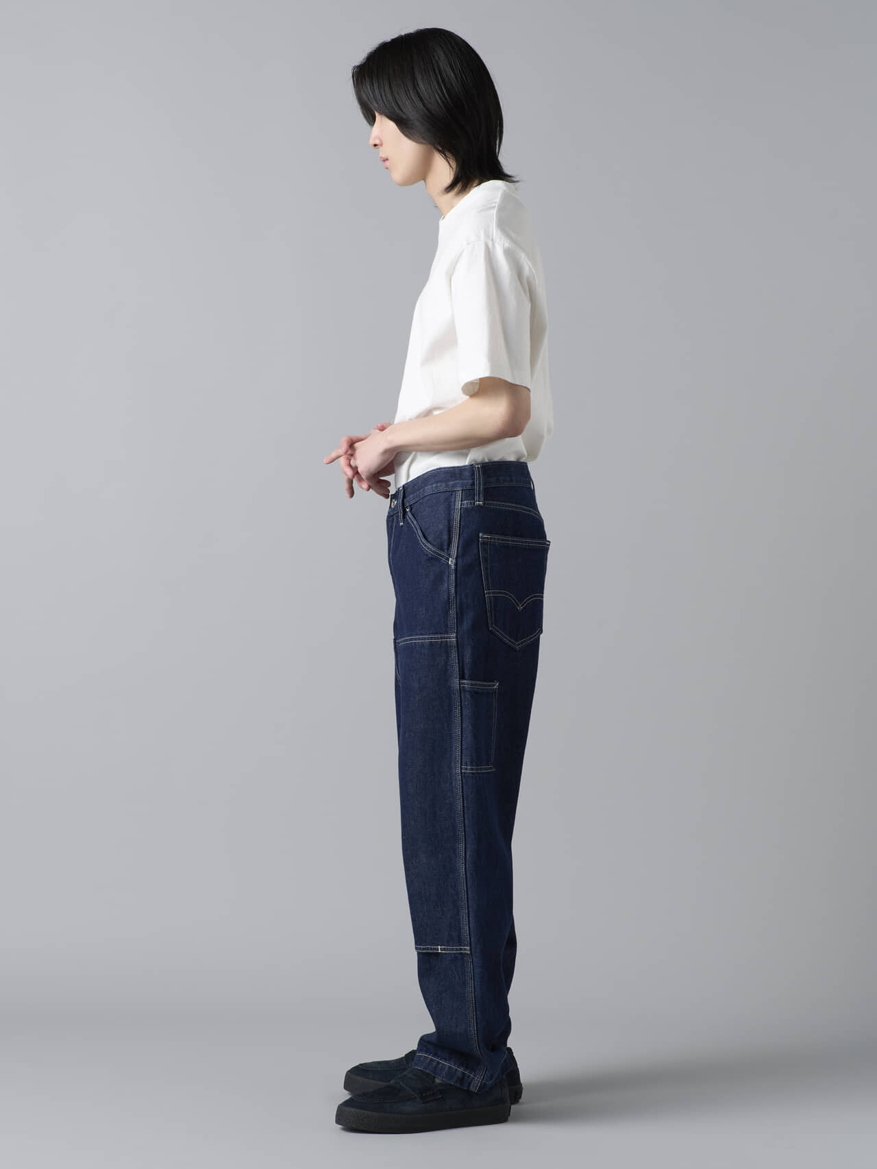 リーバイス®(Levi's®)の568® DBL kneeの試着横向き