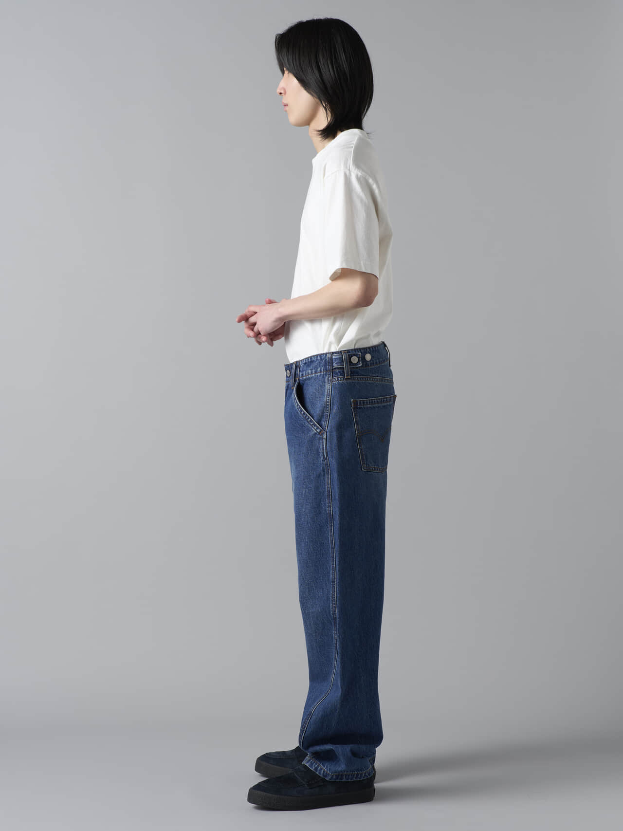 Levi's&reg; Baggy Barrelの試着（横）