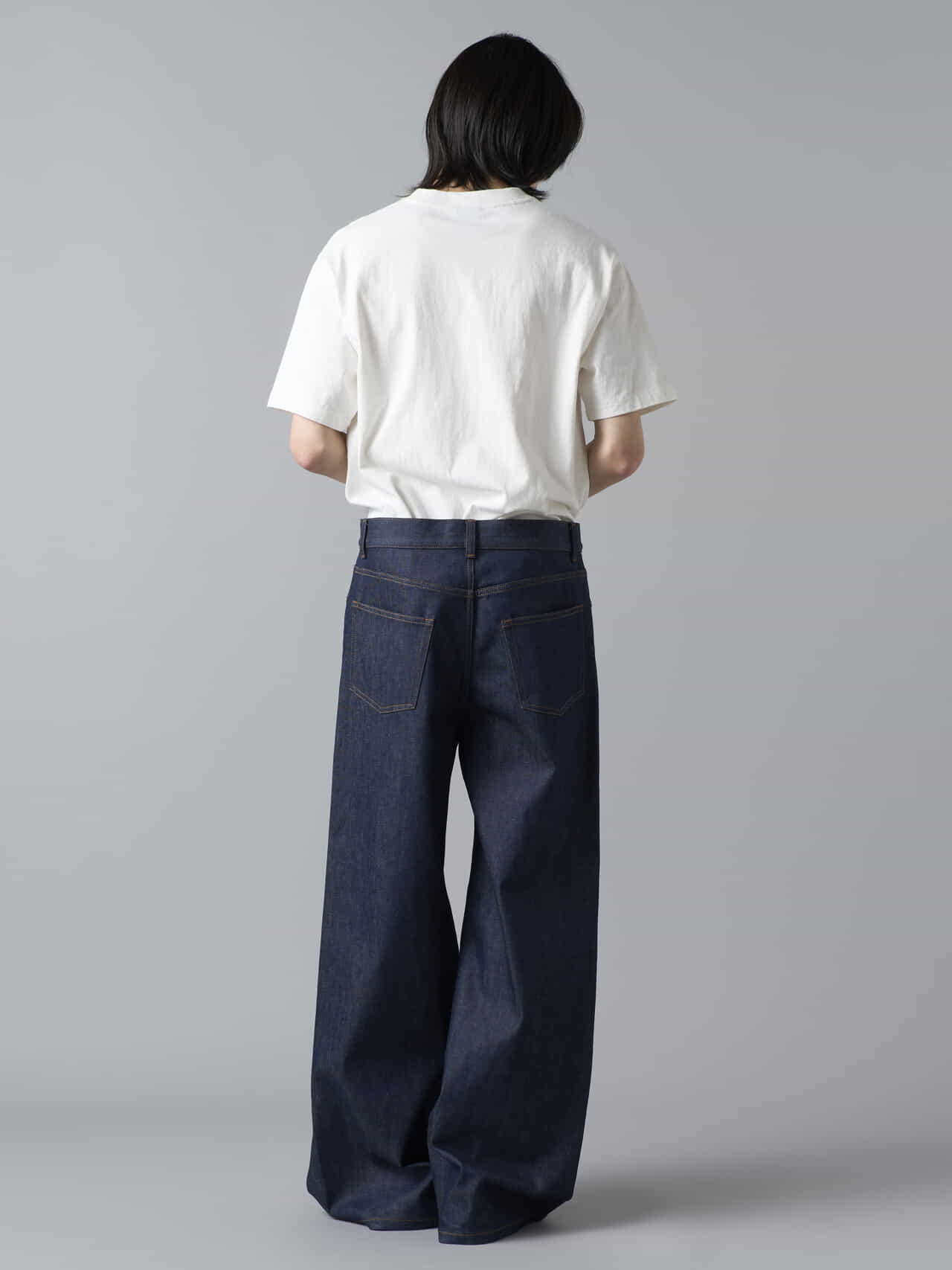 A.P.C. 「JEAN CLYDE」を穿いてみた バック