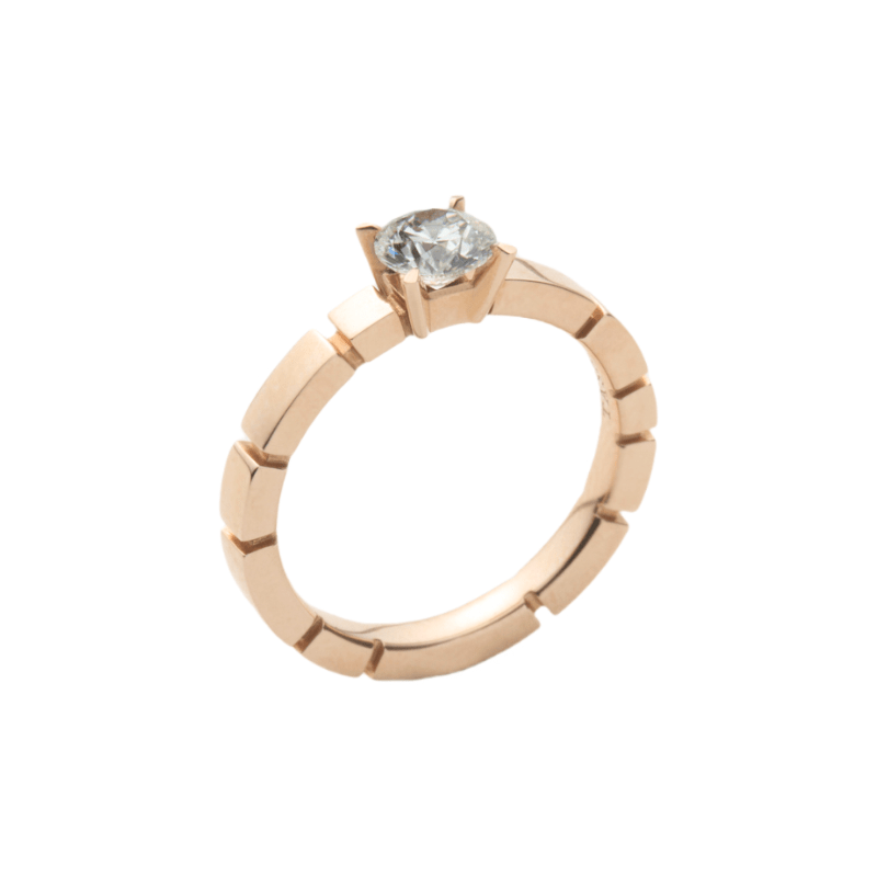 TASAKIのリング〈K18 SAKURAGOLDTM・ダイヤモンド0.3ct〜〉