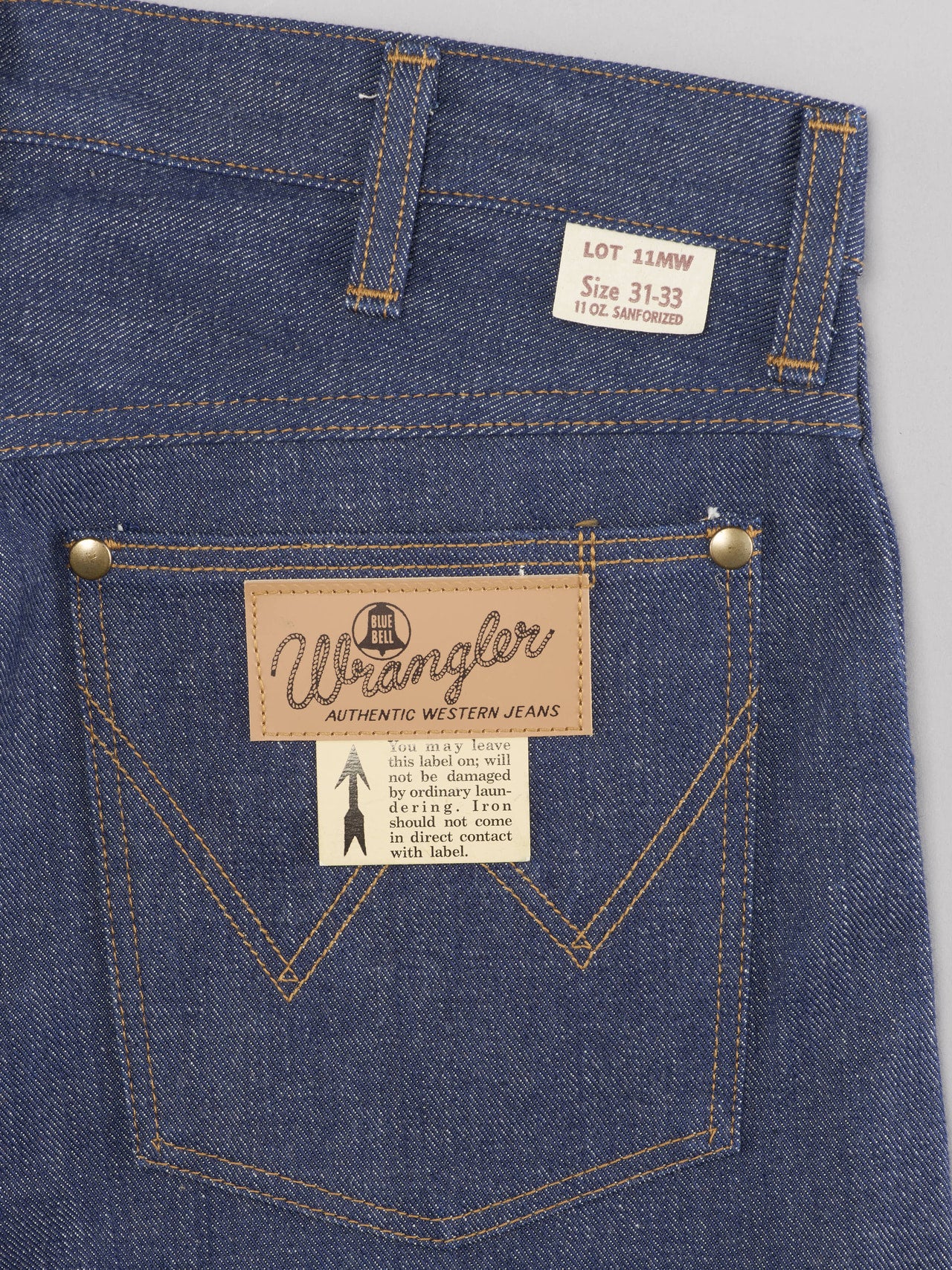 ラングラー、ARCHIVES 11MW 1951 MODEL、バックポケット、タグ