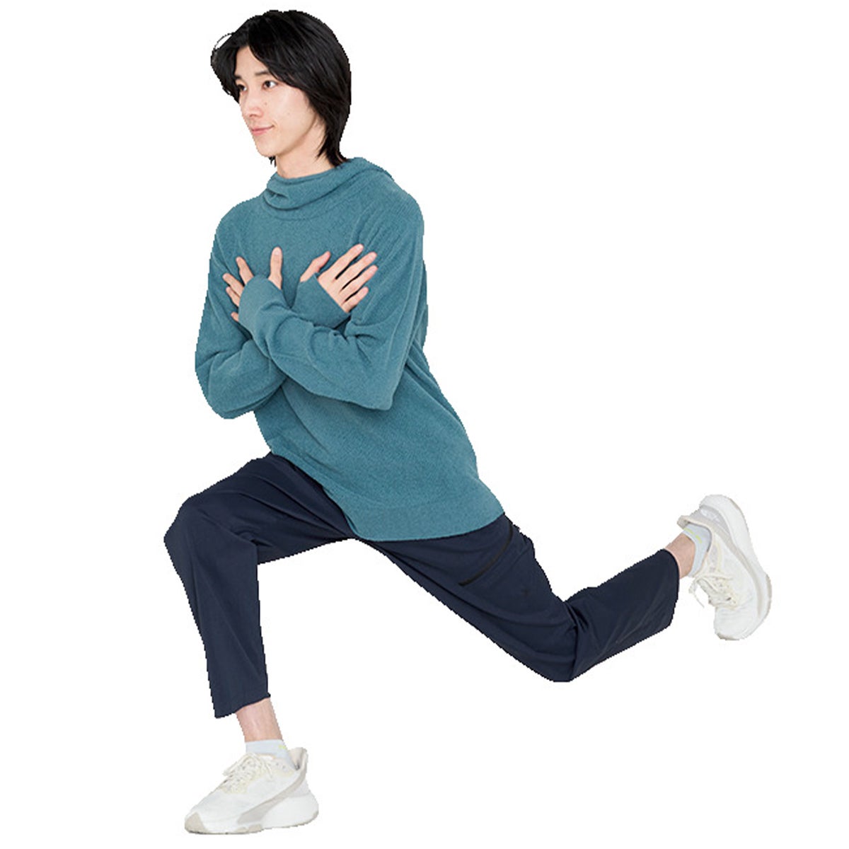 ブルガリアンスクワットの基本姿勢