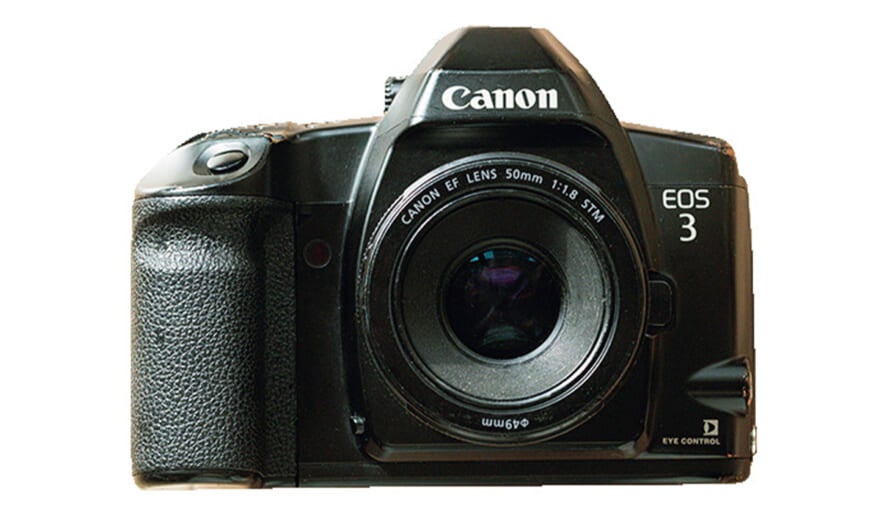 一眼レフ　Canon EOS-3