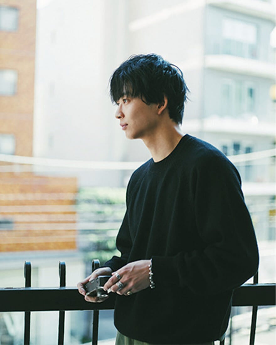 メンズノンノモデルの鈴木 仁