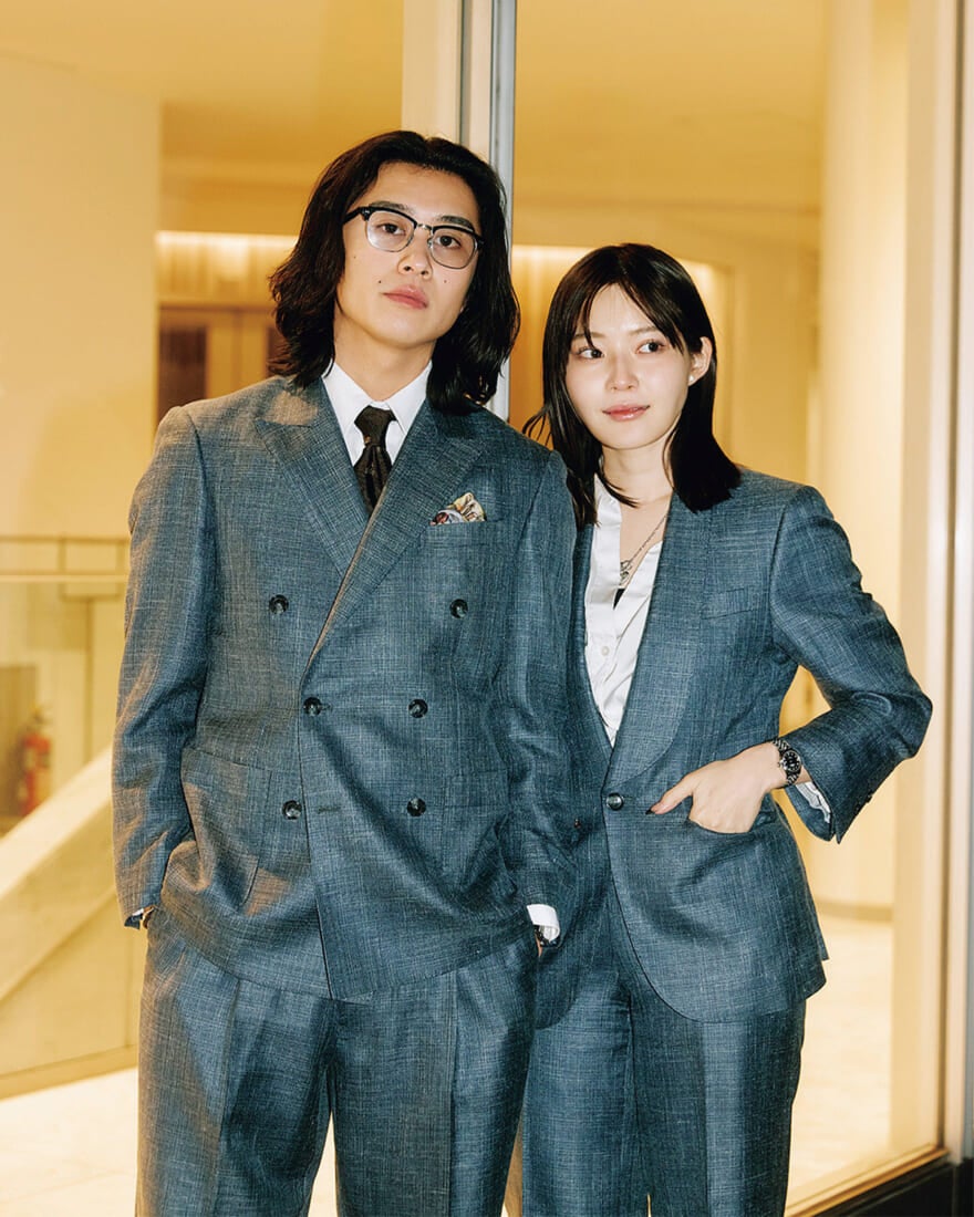 岸 大生、山崎江莉のふたり