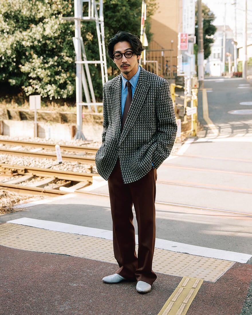 horosバイヤーの奈幡伸一 全身