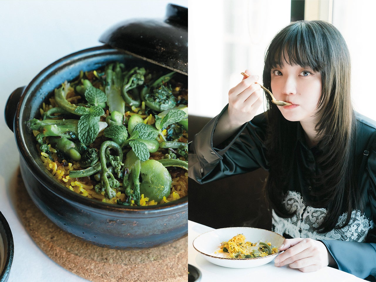 「Laura day romance」ヴォーカル、井上花月の“記念日飯”とは？銀座『SPICE LAB TOKYO』のビリヤニ。［推しのひと飯］