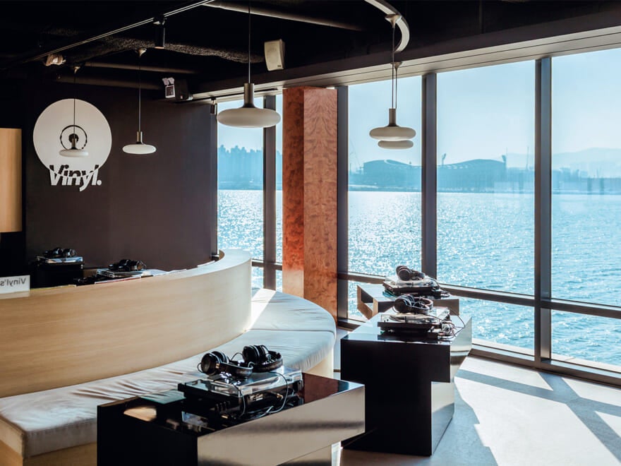 LP CAFEからの眺め