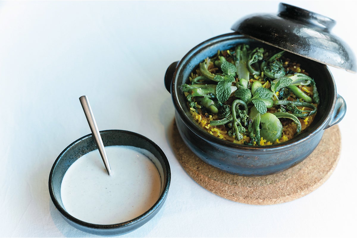 『SPICE LAB TOKYO』の ビリヤニ