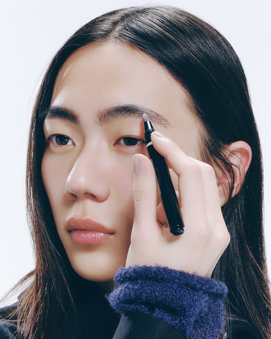 ロングのワンレングス How to アップ