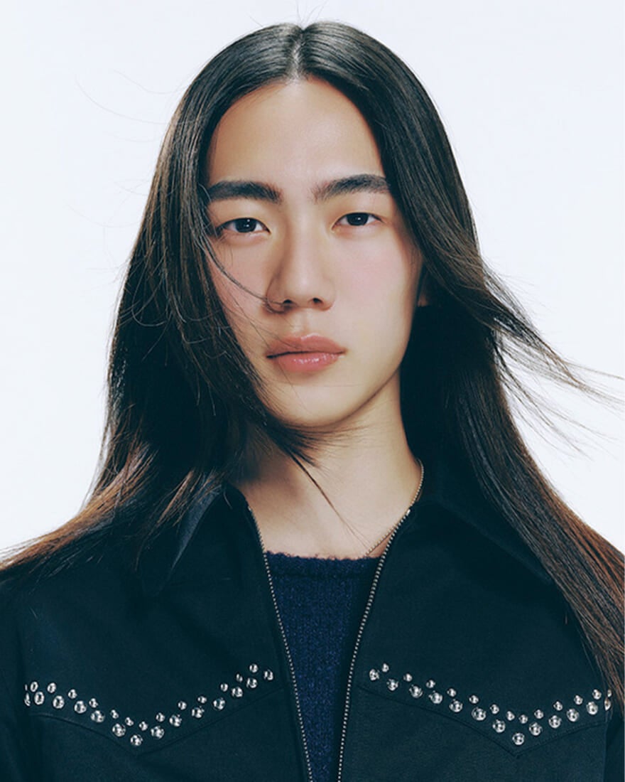 ロングのワンレングス アップ