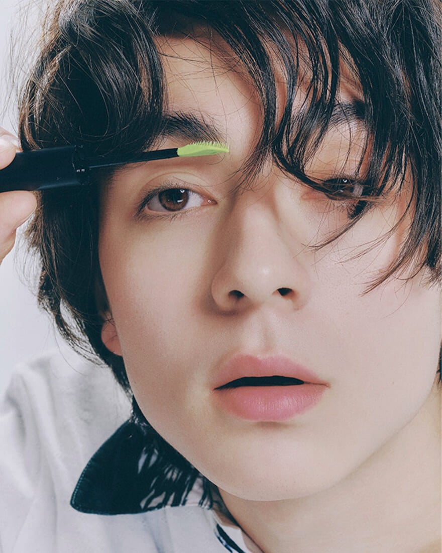 前髪を下ろしたフルバングス How to アップ