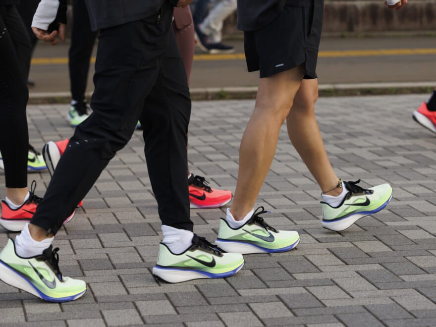 「ナイキ ペガサス 42」　 ランニングセッション