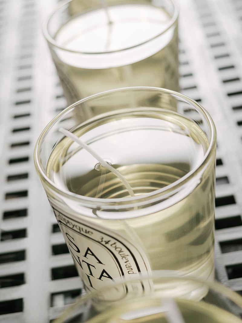 ディプティックのフレグランスキャンドルの製作過程