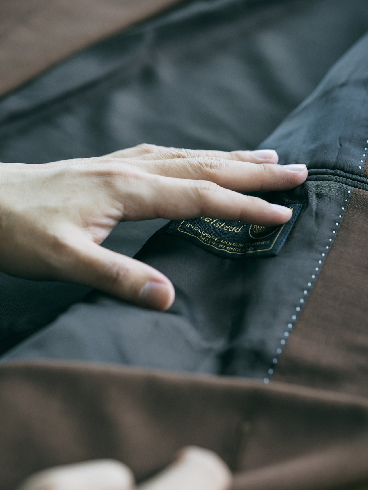 服好きが買ってよかった〈Dries Van Noten〉のテーラードジャケットの裏地