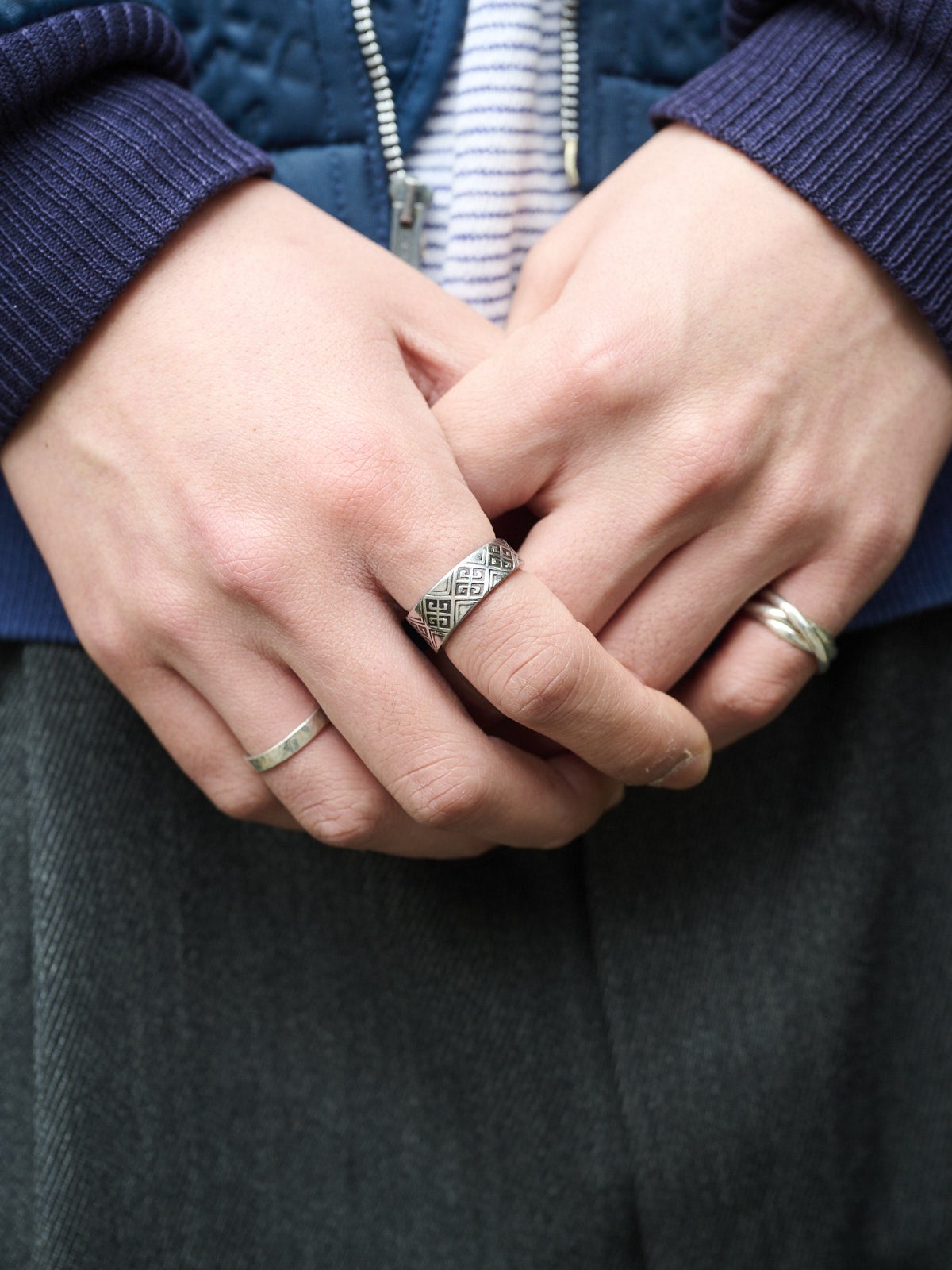 手元のユーズドのリング