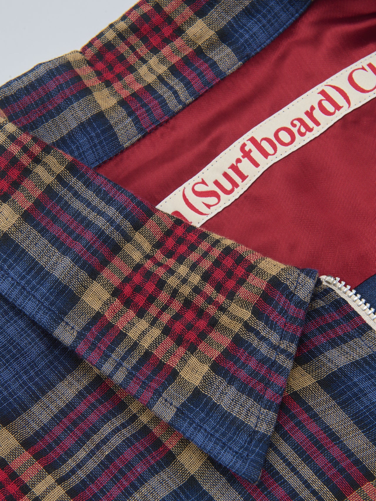 Stockholm Surfboard Club、Lightweight Trucker Jacket、襟