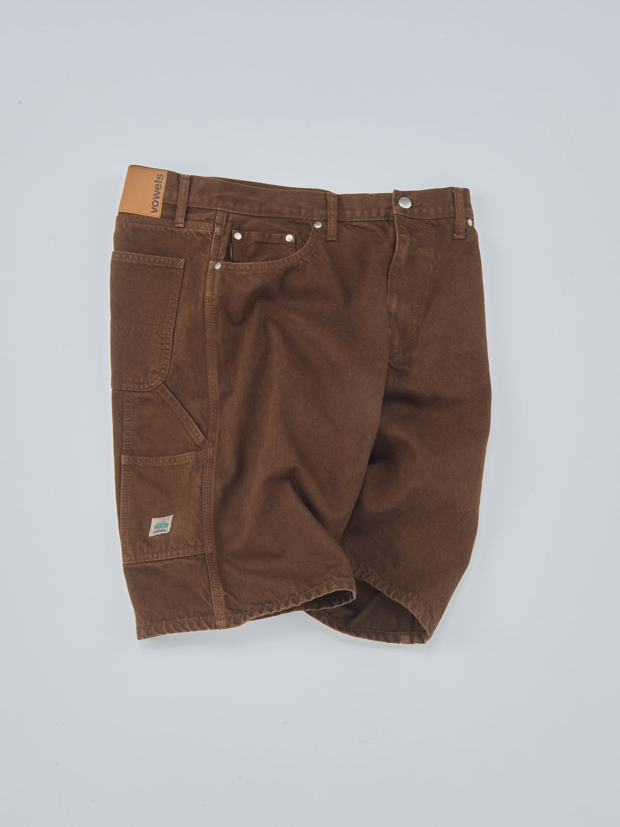 vowels、Overdyed Painter Shorts、サイド