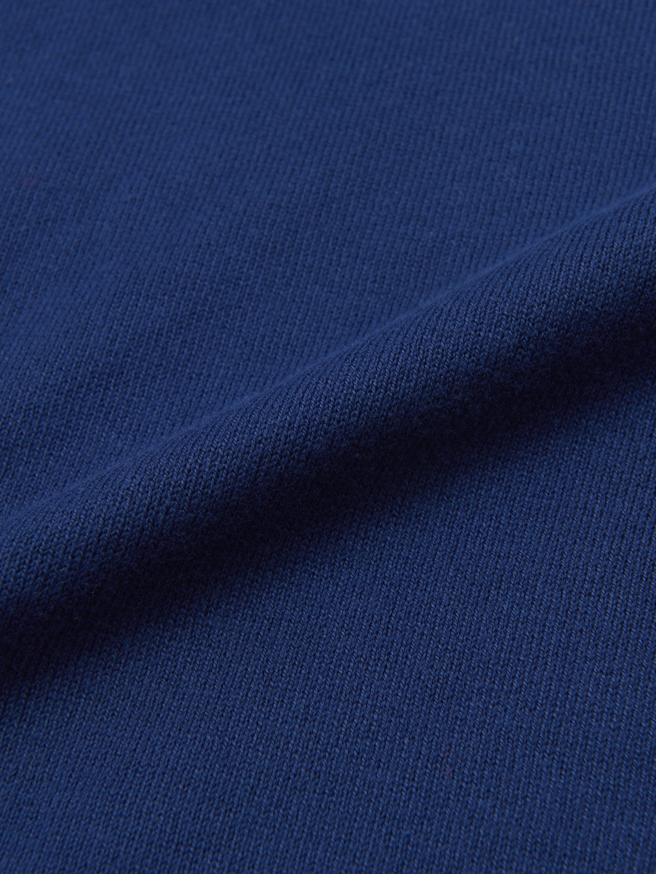 JOHN SMEDLEY、コットン スキッパーネックニットプルオーバー、素材