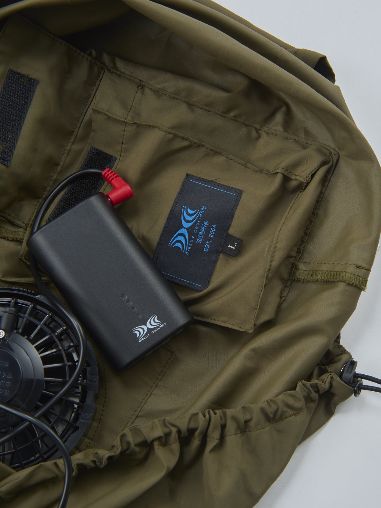 KEIMEN、Air fan T-shirts、ファン電源