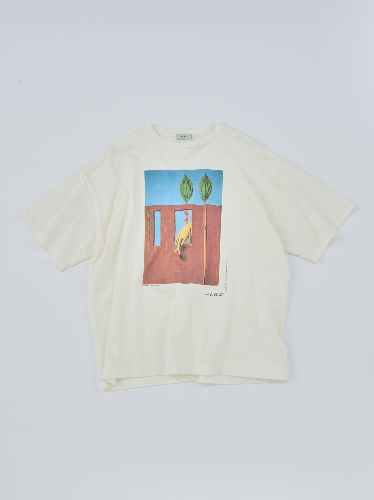 YOKE、Art T-shirt by Max Ernst