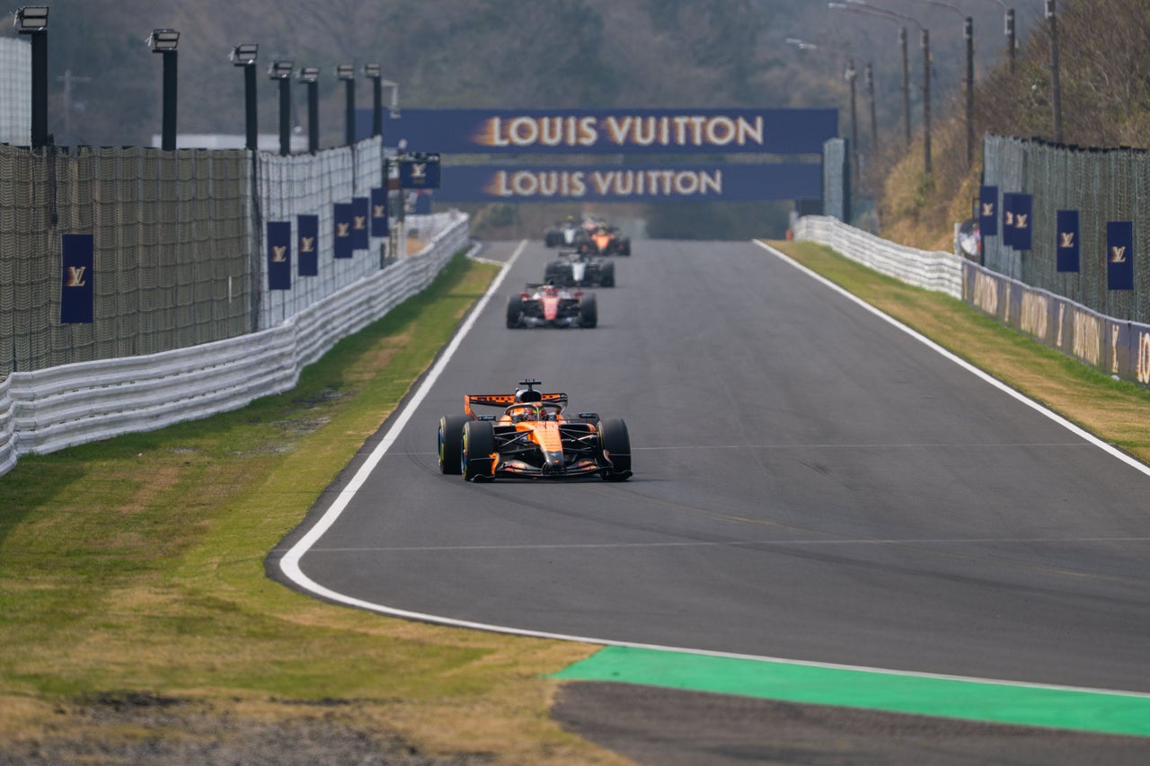 2026年のF1日本グランプリの決勝の様子